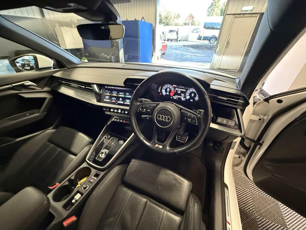 Audi A3 Hatchback 1.0 Tfsi 30 S Line Sportback S Tronic Eu GV70HPY White #5