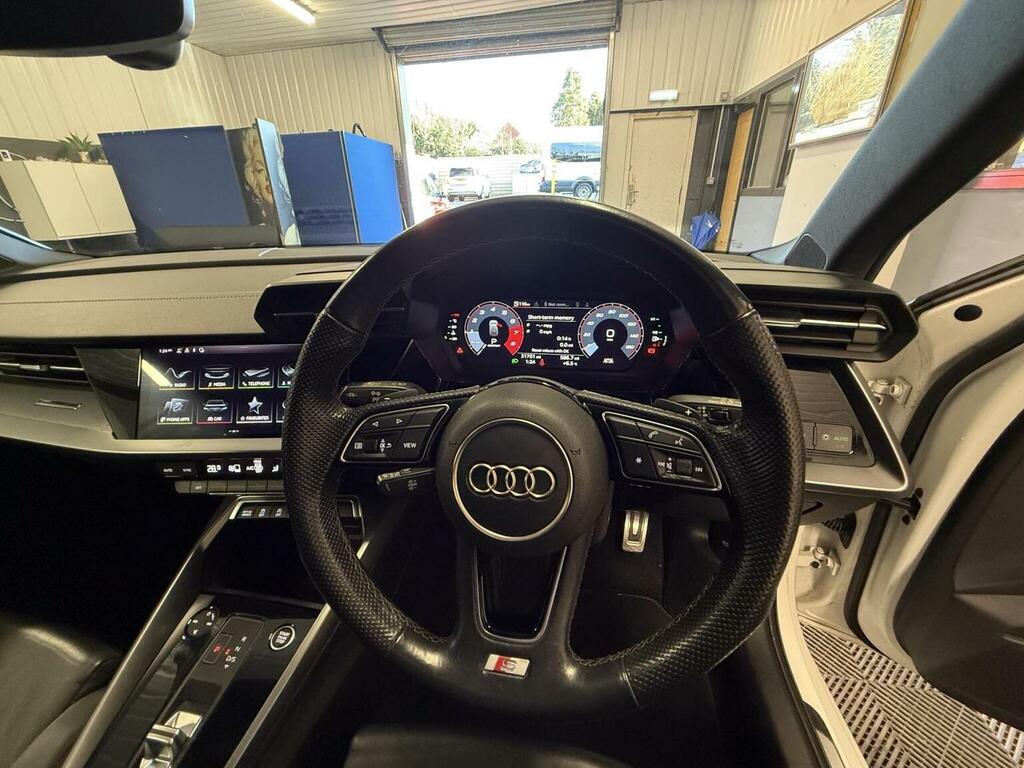 Audi A3 Hatchback 1.0 Tfsi 30 S Line Sportback S Tronic Eu GV70HPY White #6