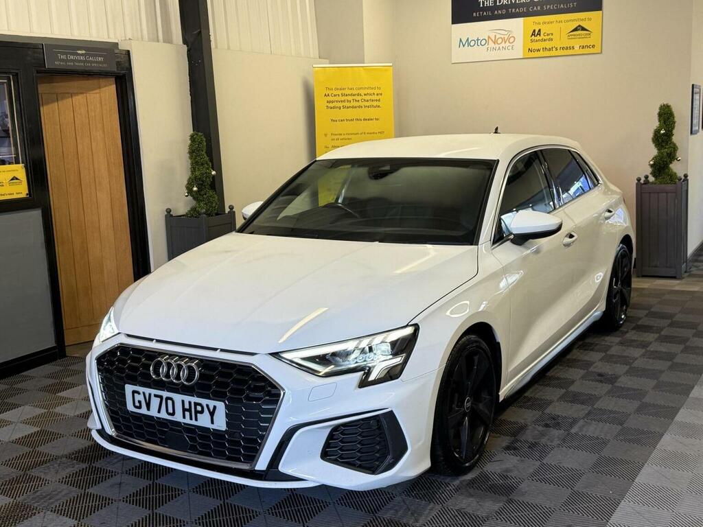 Audi A3 Hatchback 1.0 Tfsi 30 S Line Sportback S Tronic Eu White