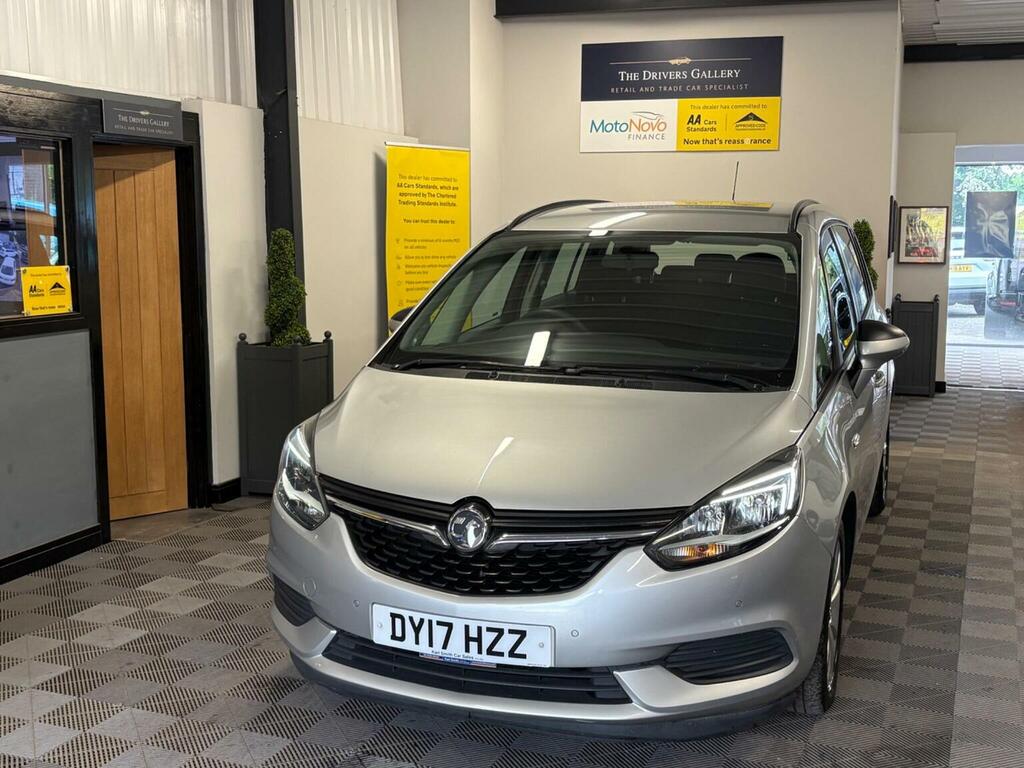 Vauxhall Zafira Tourer 1.4I Turbo Design Euro 6 DY17HZZ Silver #2