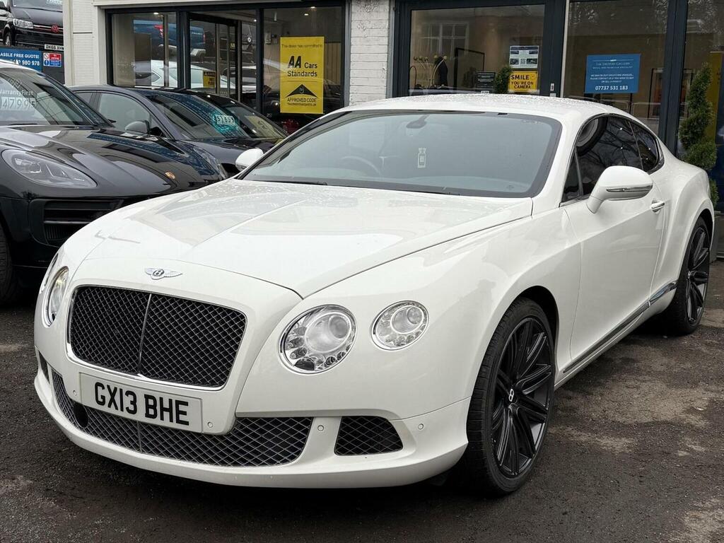 Bentley Continental Gt Coupe 6.0 W12 Gt Speed 4Wd Euro 5 20131 White #2