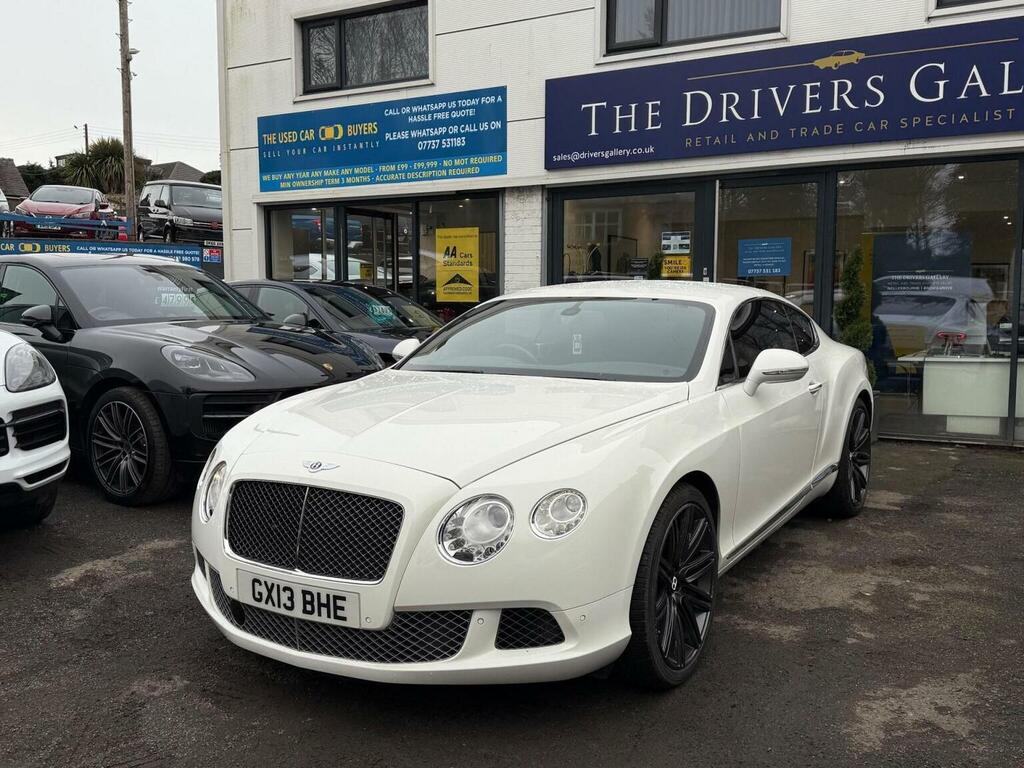 Bentley Continental Gt Coupe 6.0 W12 Gt Speed 4Wd Euro 5 20131 White