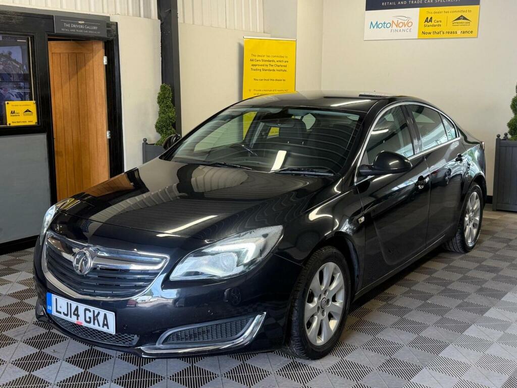 Vauxhall Insignia Saloon 2.0 Cdti Ecoflex Tech Line Euro 5 Ss LJ14GKA Black #5