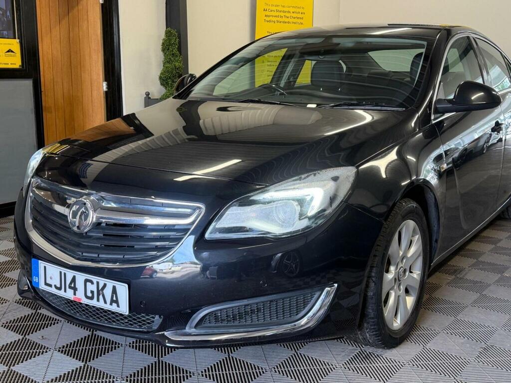 Vauxhall Insignia Saloon 2.0 Cdti Ecoflex Tech Line Euro 5 Ss LJ14GKA Black #4