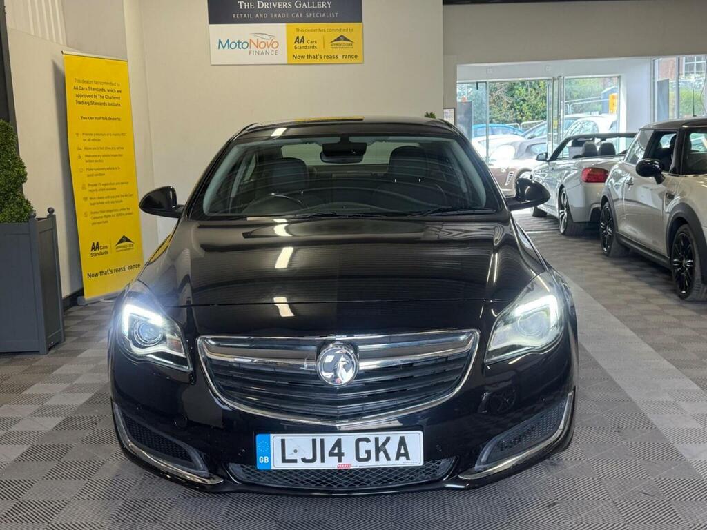 Vauxhall Insignia Saloon 2.0 Cdti Ecoflex Tech Line Euro 5 Ss LJ14GKA Black #3