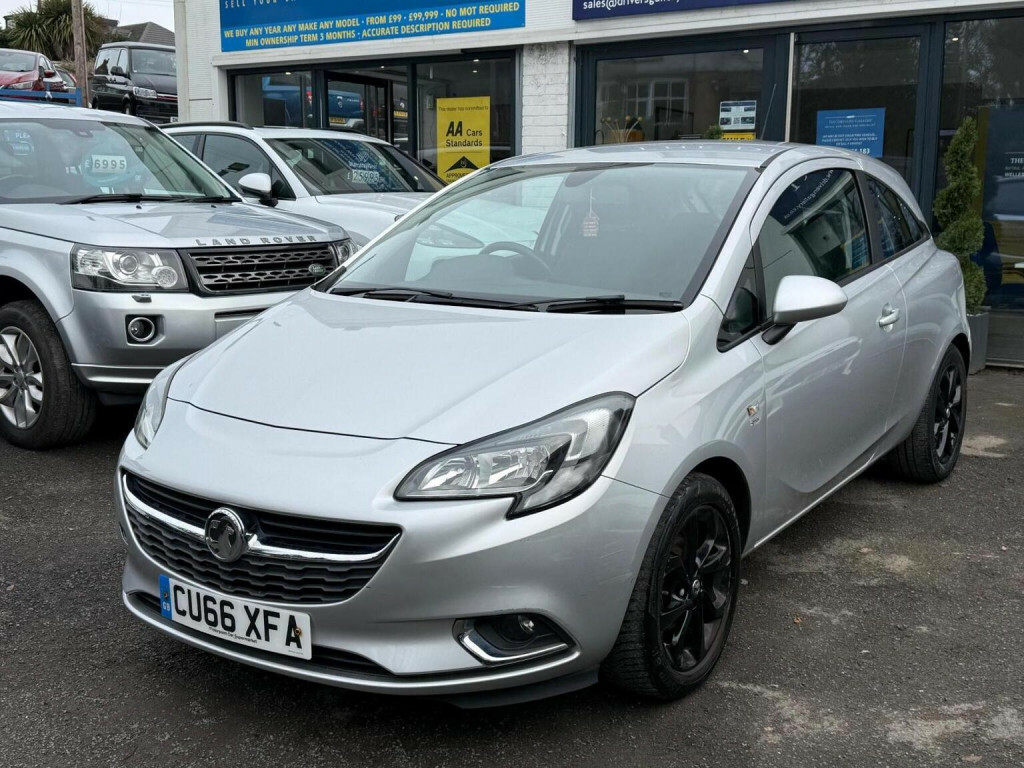 Vauxhall Corsa Hatchback 1.4I Ecoflex Sri Euro 6 201666 CU66XFA Silver #6