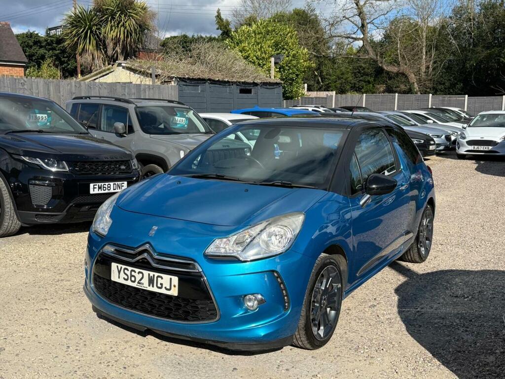 Citroen DS3 Hatchback 1.6 E-hdi Airdream Dstyle Plus Euro 5 S Blue