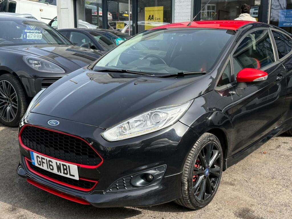 Ford Fiesta Hatchback 1.0T Ecoboost Zetec S Euro 6 Ss GF16WBL Black #5