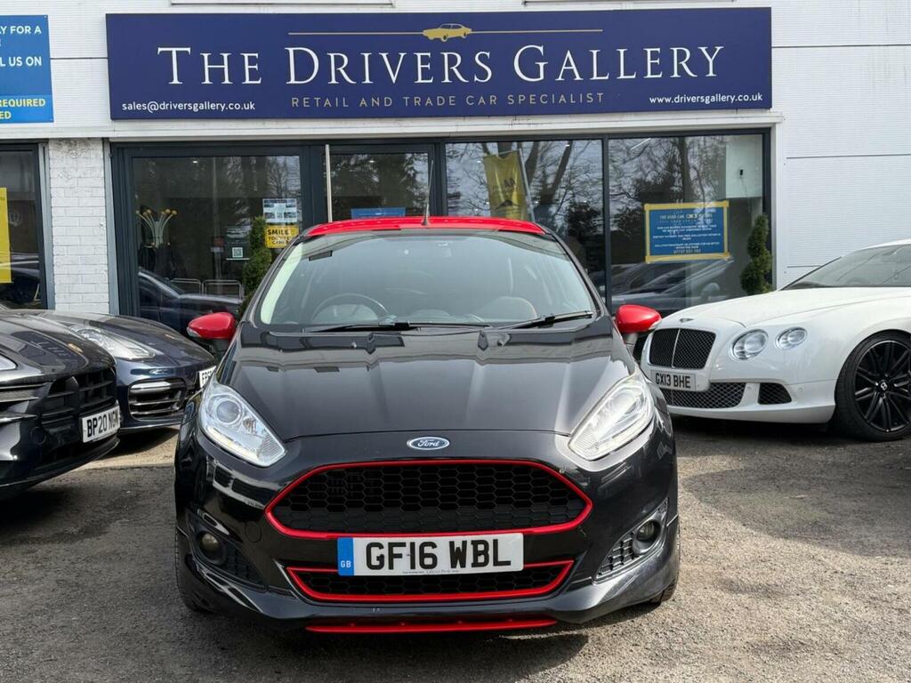 Ford Fiesta Hatchback 1.0T Ecoboost Zetec S Euro 6 Ss GF16WBL Black #4