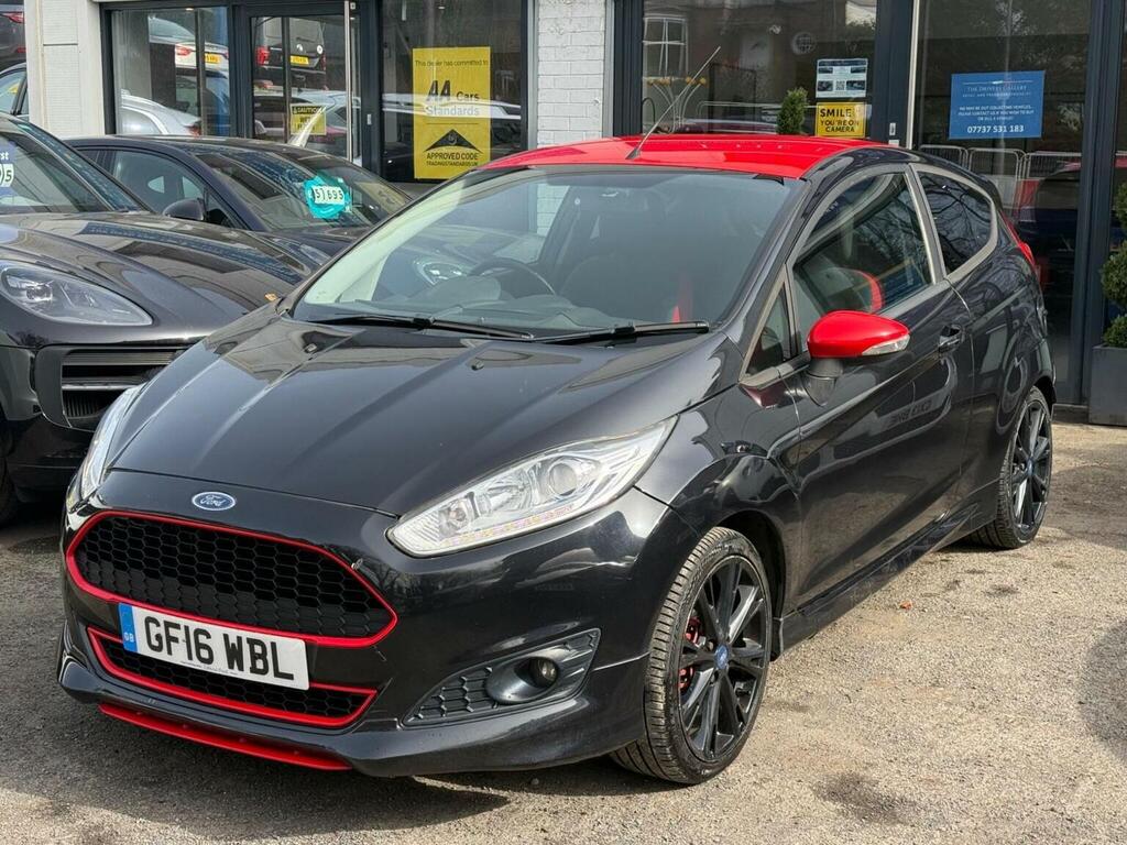 Ford Fiesta Hatchback 1.0T Ecoboost Zetec S Euro 6 Ss GF16WBL Black #2