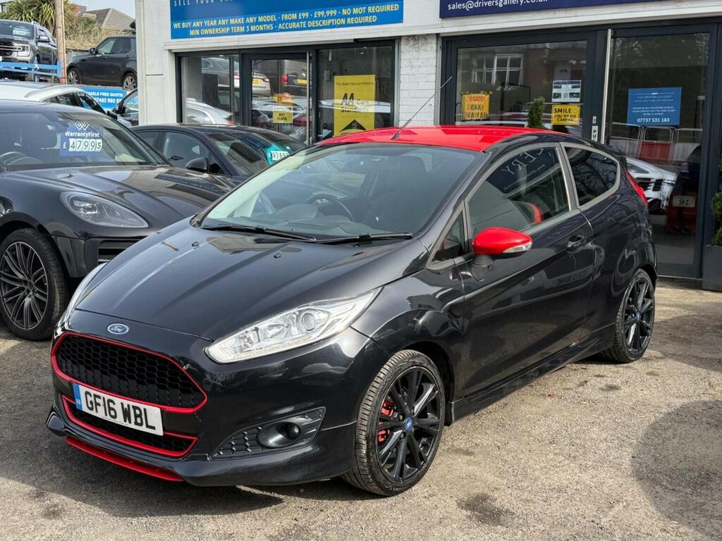Ford Fiesta Hatchback 1.0T Ecoboost Zetec S Euro 6 Ss GF16WBL Black #6