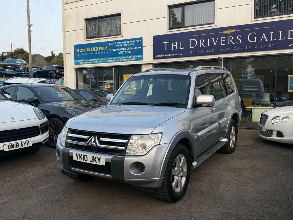 Mitsubishi Shogun Suv 3.2 Di-dc Equippe 4Wd Euro 5 Lwb 201010 Silver