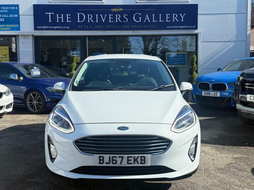 Ford Fiesta Hatchback 1.1 Ti-vct Zetec Euro 6 Ss 2017 BJ67EKB White #5