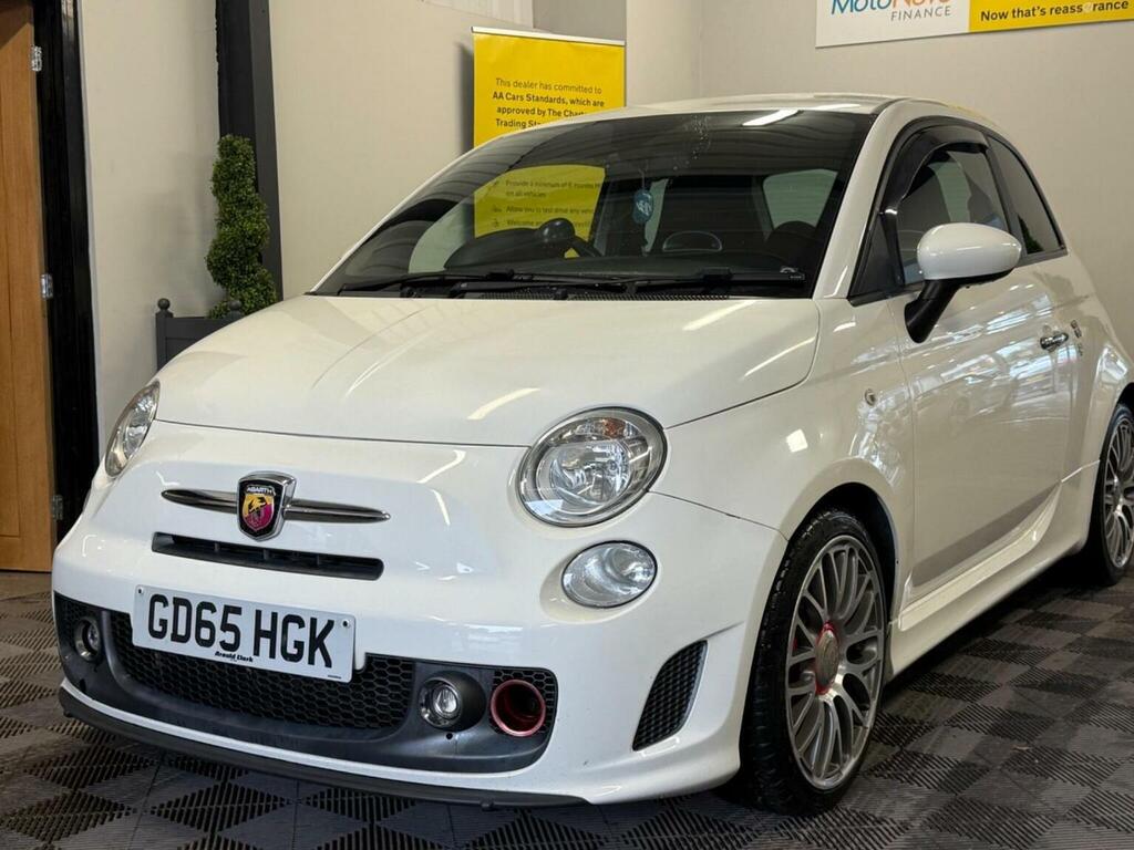 Abarth 595 Hatchback 1.4 T-jet Turismo Euro 6 201565 GD65HGK White #6