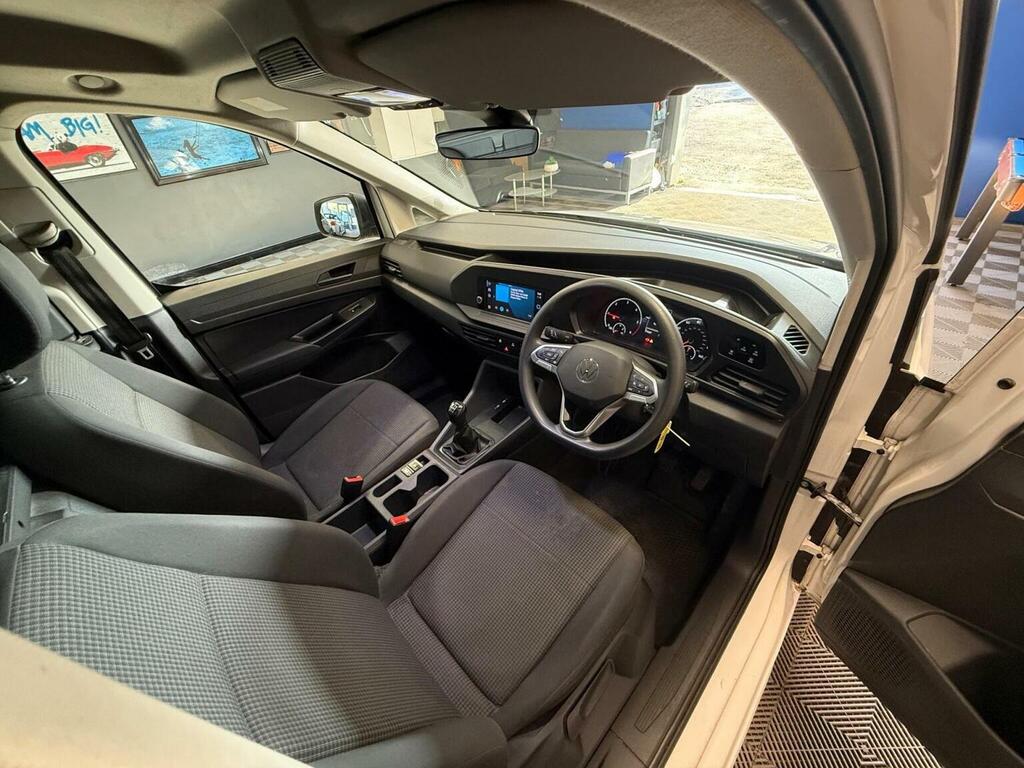 Volkswagen Caddy Panel Van 2.0 Tdi C20 Commerce Swb Euro 6 Ss BG71XZZ White #4
