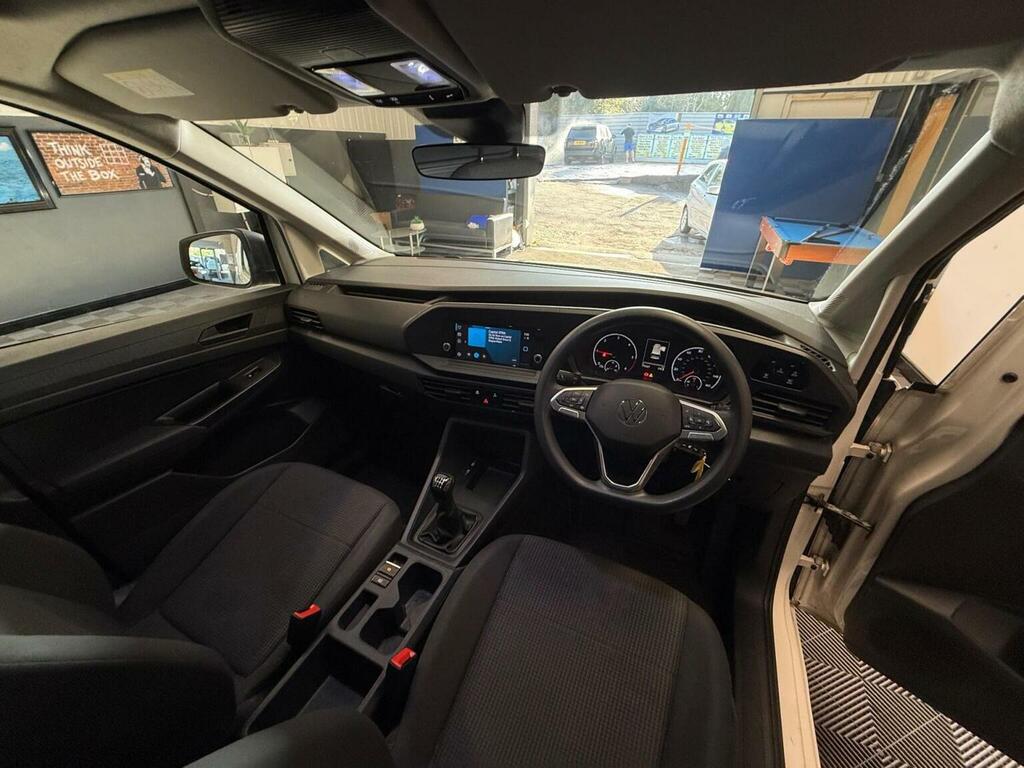 Volkswagen Caddy Panel Van 2.0 Tdi C20 Commerce Swb Euro 6 Ss BG71XZZ White #5