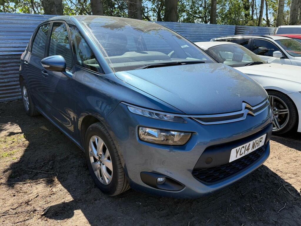 Citroen C4 Picasso Mpv 1.6 E-hdi Airdream Vtr Etg6 Euro 5 Ss Blue
