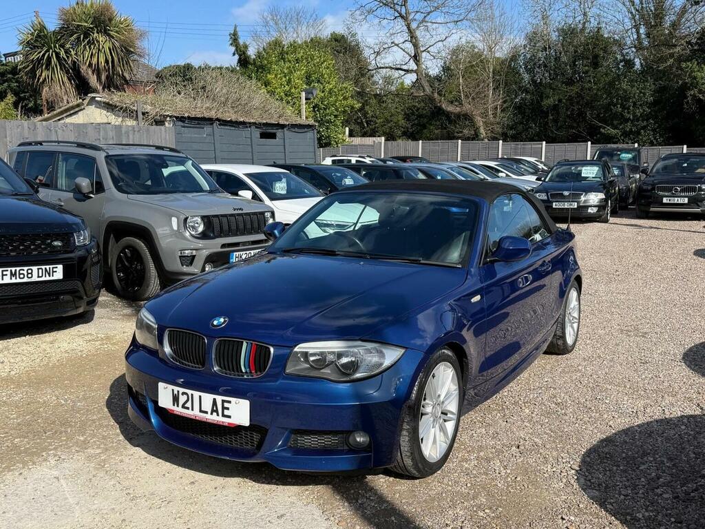 BMW 1 Series Convertible 2.0 118D M Sport Euro 5 Ss 201 Blue