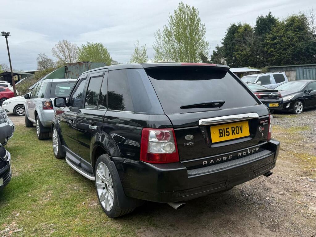 Land Rover Range Rover Sport Suv 3.6 Td V8 Hse Station Wagon 200909 Black #2
