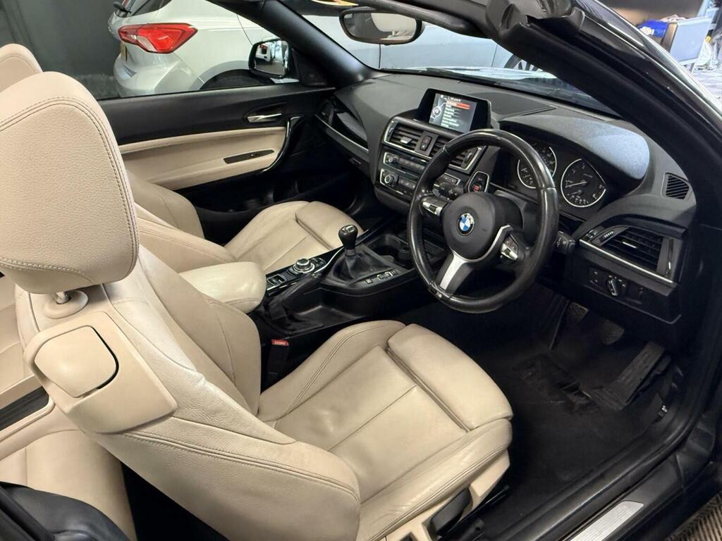 BMW 2 Series Convertible 2.0 220D M Sport Euro 6 Ss 201 Black #4