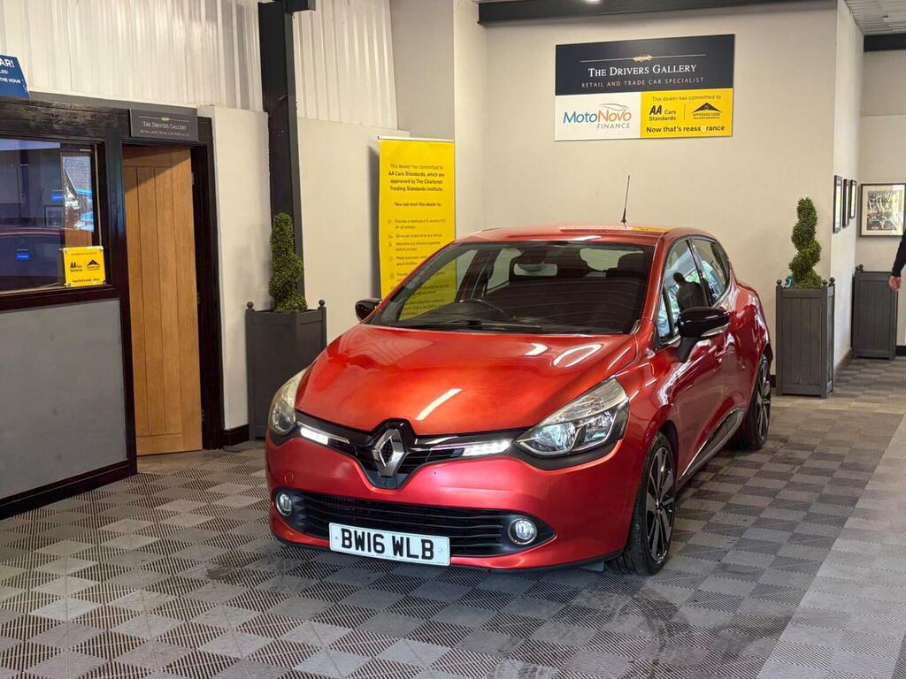 Renault Clio Hatchback 1.5 Dci Dynamique S Nav Euro 6 Ss Red