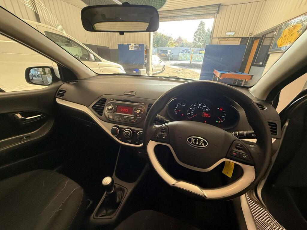 Kia Picanto Hatchback 1.0 2 Euro 5 201262 YC62YCY Silver #5