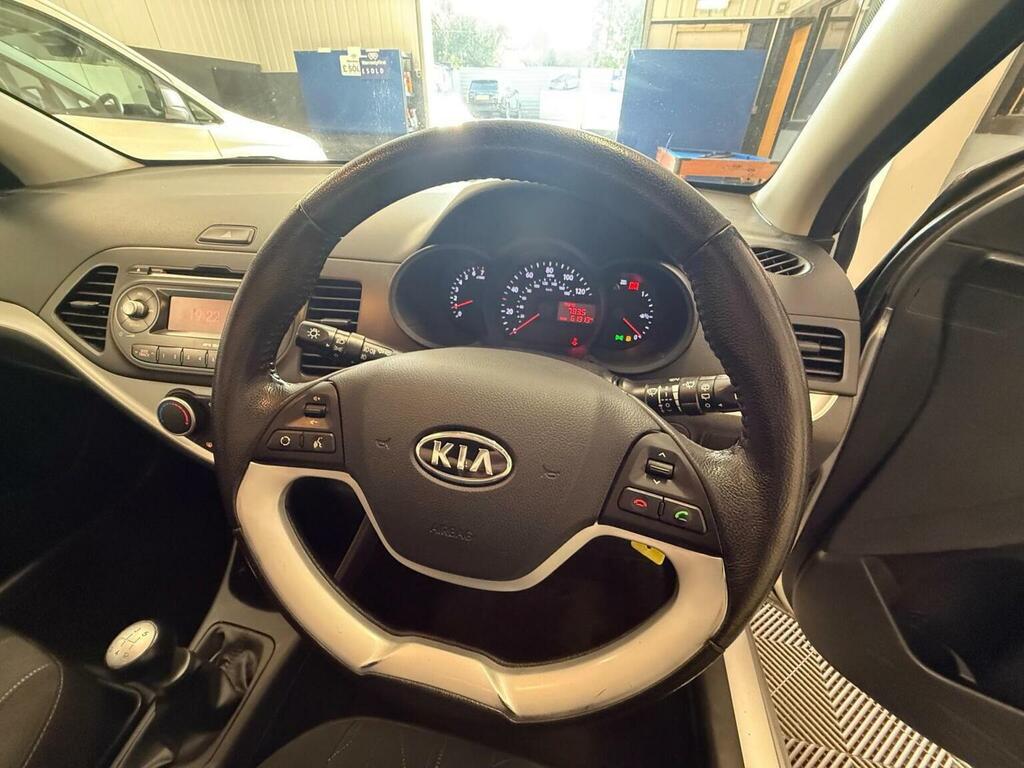 Kia Picanto Hatchback 1.0 2 Euro 5 201262 YC62YCY Silver #6