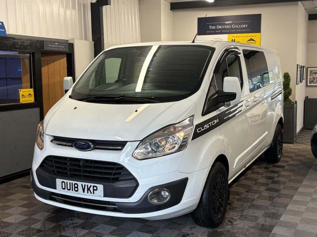 Ford Transit Custom Combi Van 2.0 Tdci 310 Limited L2 H1 6Dr 201818 White