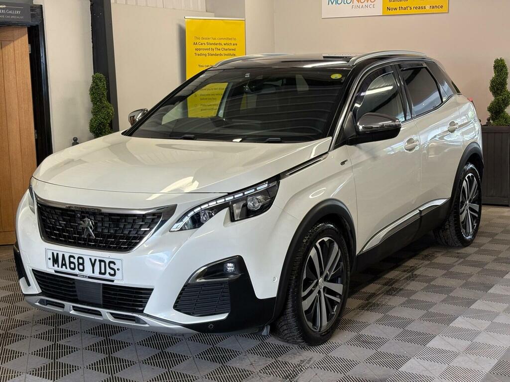 Peugeot 3008 Suv 2.0 Bluehdi Gt Eat Euro 6 Ss 201868 N23MND White #4