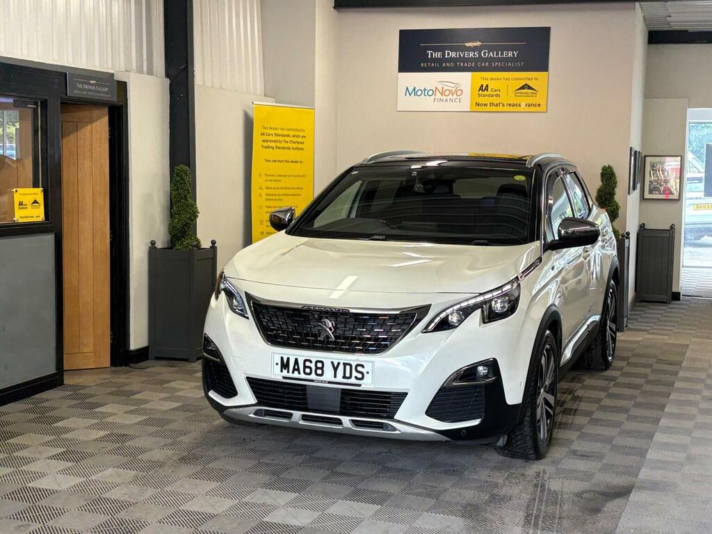 Peugeot 3008 Suv 2.0 Bluehdi Gt Eat Euro 6 Ss 201868 White
