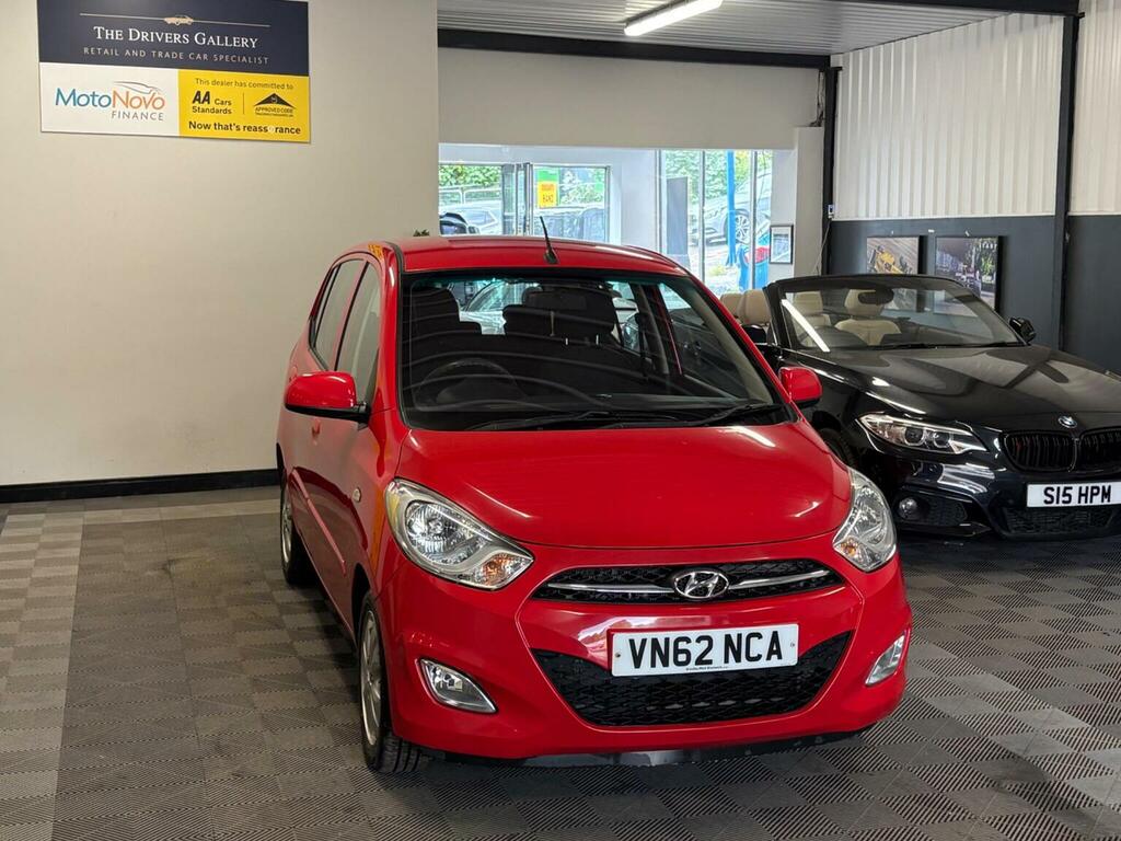 Hyundai I10 Hatchback 1.2 Active Euro 5 201262 VN62NCA Red #5