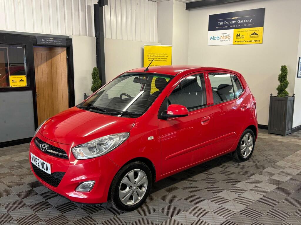 Hyundai I10 Hatchback 1.2 Active Euro 5 201262 VN62NCA Red #6