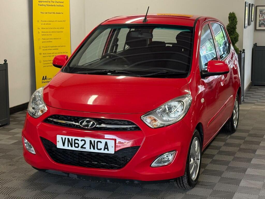 Hyundai I10 Hatchback 1.2 Active Euro 5 201262 VN62NCA Red #2