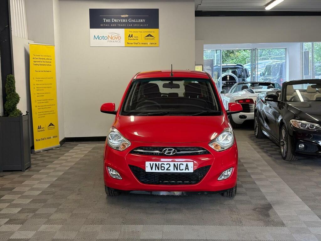 Hyundai I10 Hatchback 1.2 Active Euro 5 201262 VN62NCA Red #3
