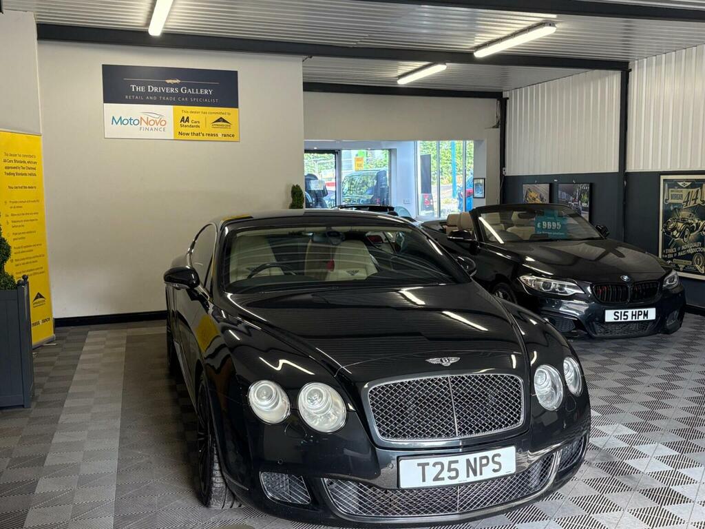 Bentley Continental Gt Coupe 6.0 W12 Gt Speed 200909 LJ09CNZ Black #4