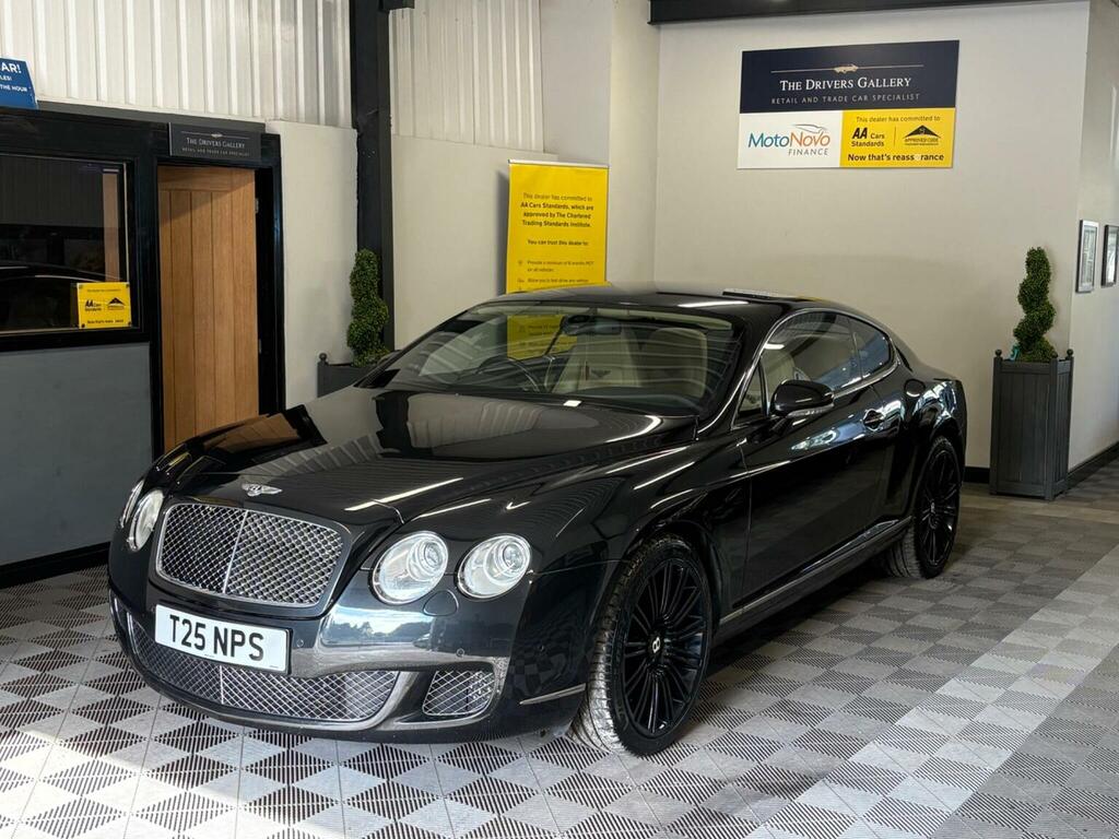 Bentley Continental Gt Coupe 6.0 W12 Gt Speed 200909 LJ09CNZ Black #3