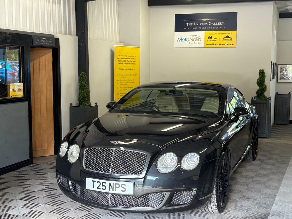 Bentley Continental Gt Coupe 6.0 W12 Gt Speed 200909 Black