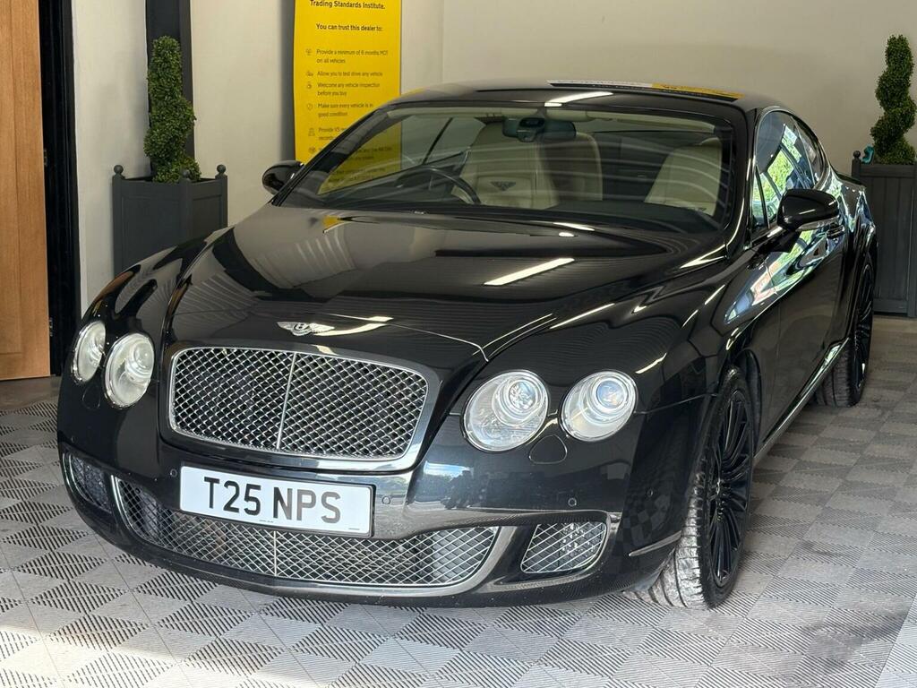 Bentley Continental Gt Coupe 6.0 W12 Gt Speed 200909 LJ09CNZ Black #2
