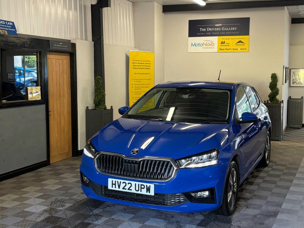 Skoda Fabia Hatchback 1.0 Tsi Se L Dsg Euro 6 Ss 2022 Blue