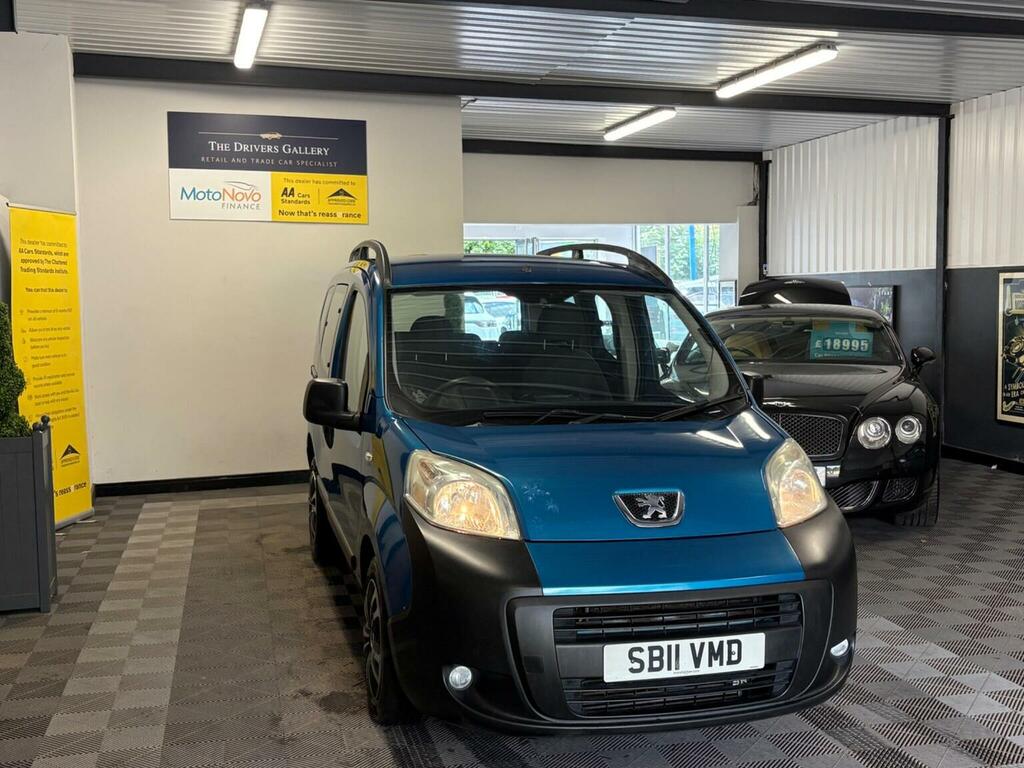 Peugeot Bipper Tepee Panel Van 1.4 Hdi 8V Professional Class II Fwd L1 Blue #3