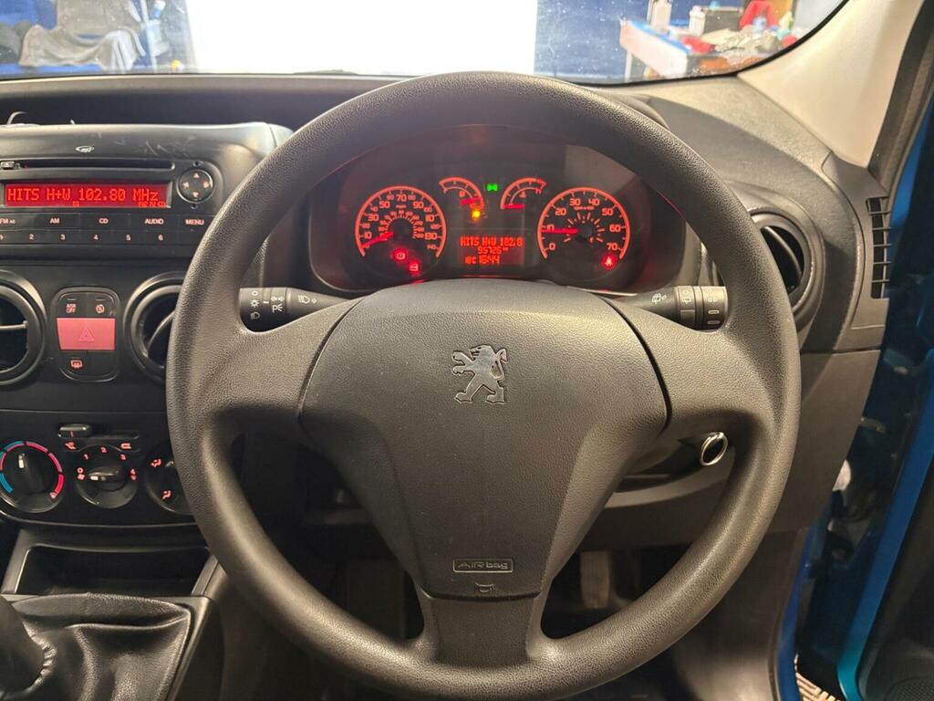 Peugeot Bipper Tepee Panel Van 1.4 Hdi 8V Professional Class II Fwd L1 Blue #19