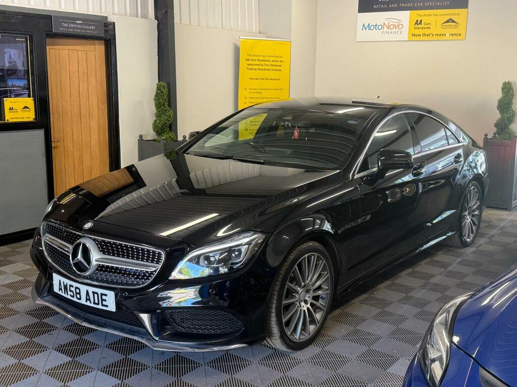 Mercedes-Benz CLS Saloon 2.1 Cls220d Amg Line Coupe G-tronic Euro 6 Black #5