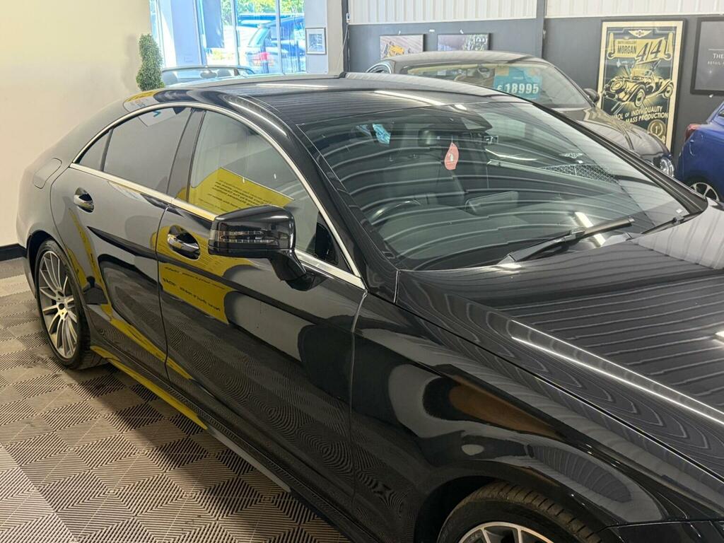 Mercedes-Benz CLS Saloon 2.1 Cls220d Amg Line Coupe G-tronic Euro 6 Black #6