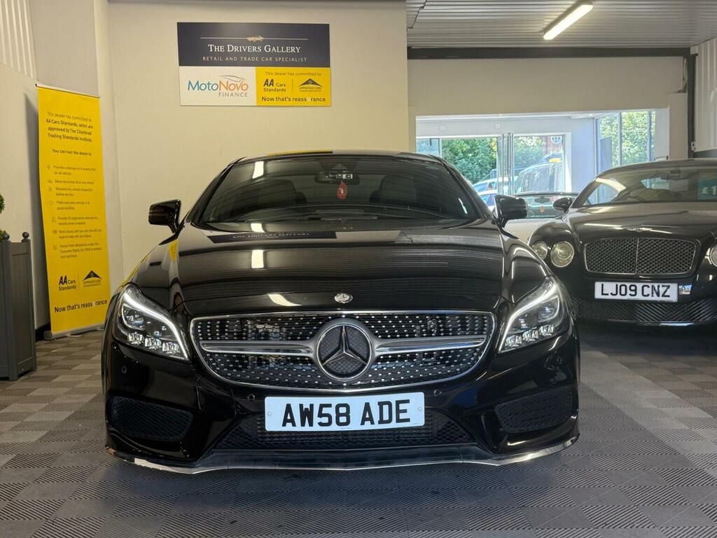 Mercedes-Benz CLS Saloon 2.1 Cls220d Amg Line Coupe G-tronic Euro 6 Black #3