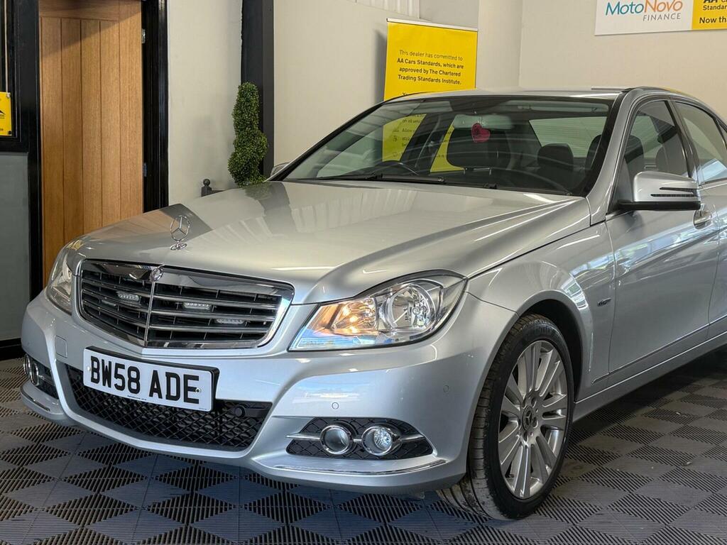 Mercedes-Benz C Class Saloon 2.1 C220 Cdi Blueefficiency Elegance G-tron BW58ADE Silver #4