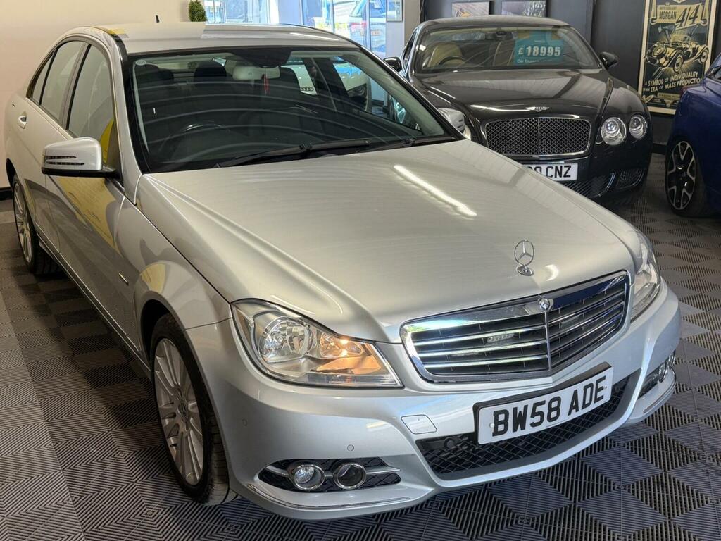 Mercedes-Benz C Class Saloon 2.1 C220 Cdi Blueefficiency Elegance G-tron BW58ADE Silver #6