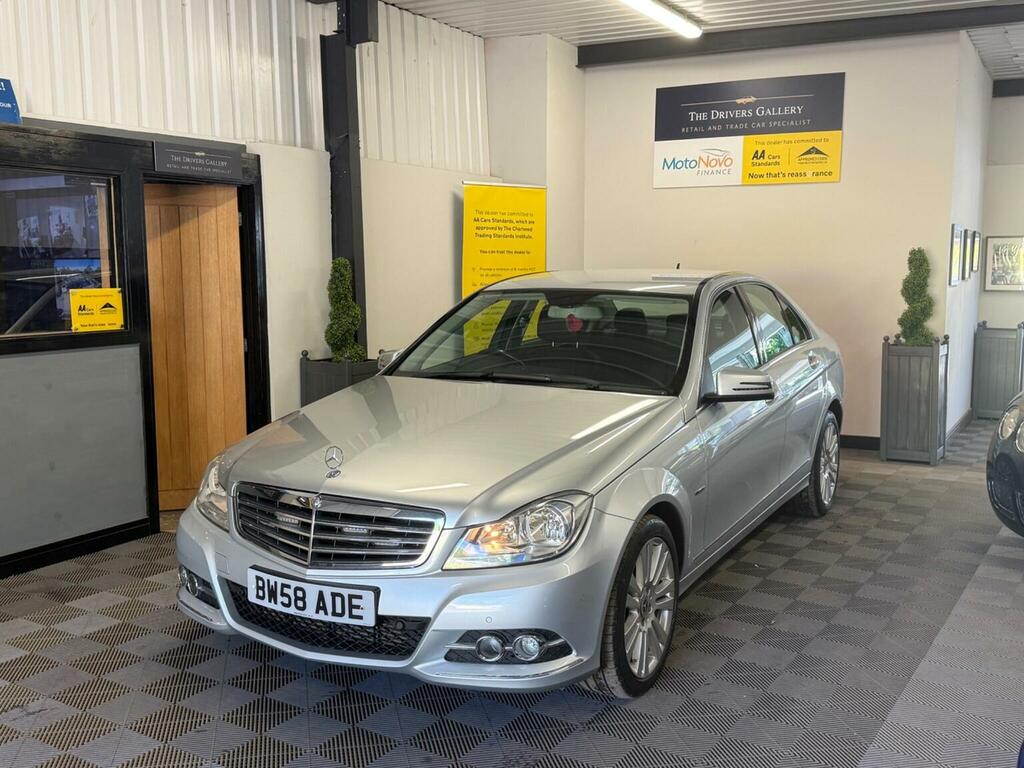 Mercedes-Benz C Class Saloon 2.1 C220 Cdi Blueefficiency Elegance G-tron Silver