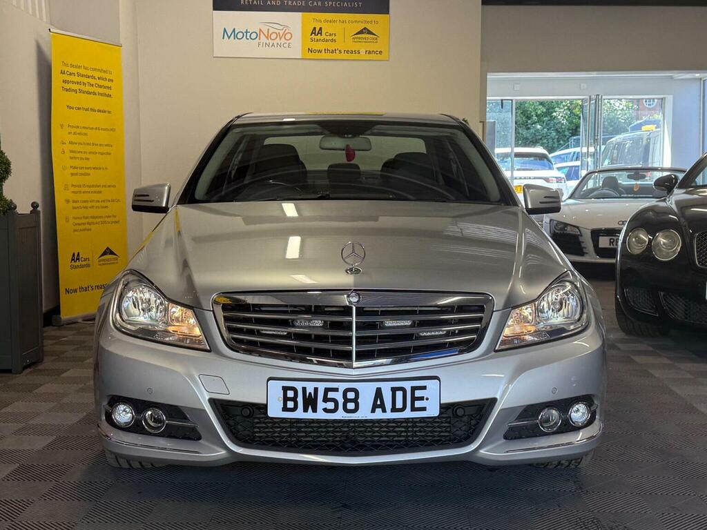 Mercedes-Benz C Class Saloon 2.1 C220 Cdi Blueefficiency Elegance G-tron BW58ADE Silver #3