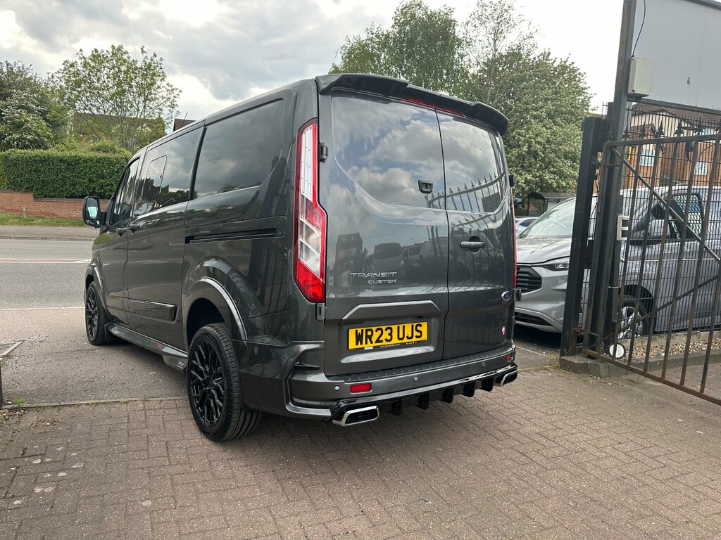 Ford Transit Custom 2.0 320 Ecoblue Limited Crew Van Double Cab Di WR23UJS Grey #2
