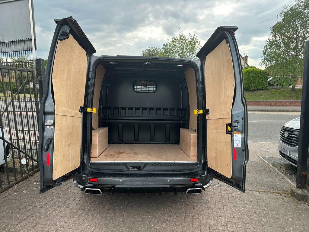 Ford Transit Custom 2.0 320 Ecoblue Limited Crew Van Double Cab Di WR23UJS Grey #6